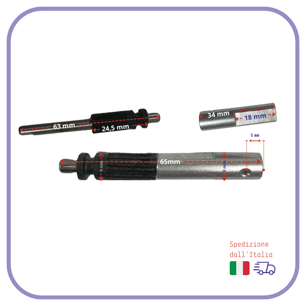 Kit Ricambio Pompa Olio Motosega Husqvarna e Jonsered